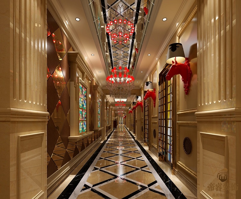 高端会所装修设计效果图 高端会所装修设计效果图