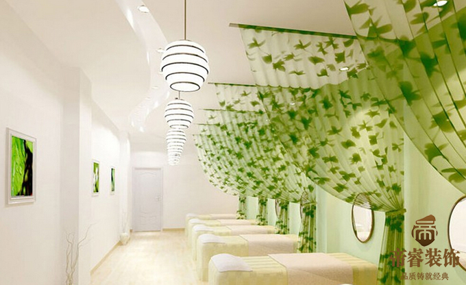 田园美容院装修效果图欣赏