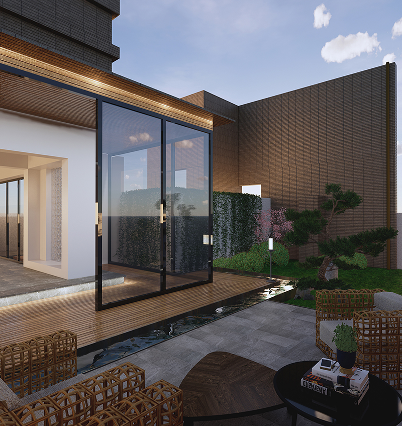 德阳世家星湖湾别墅装修设计效果图