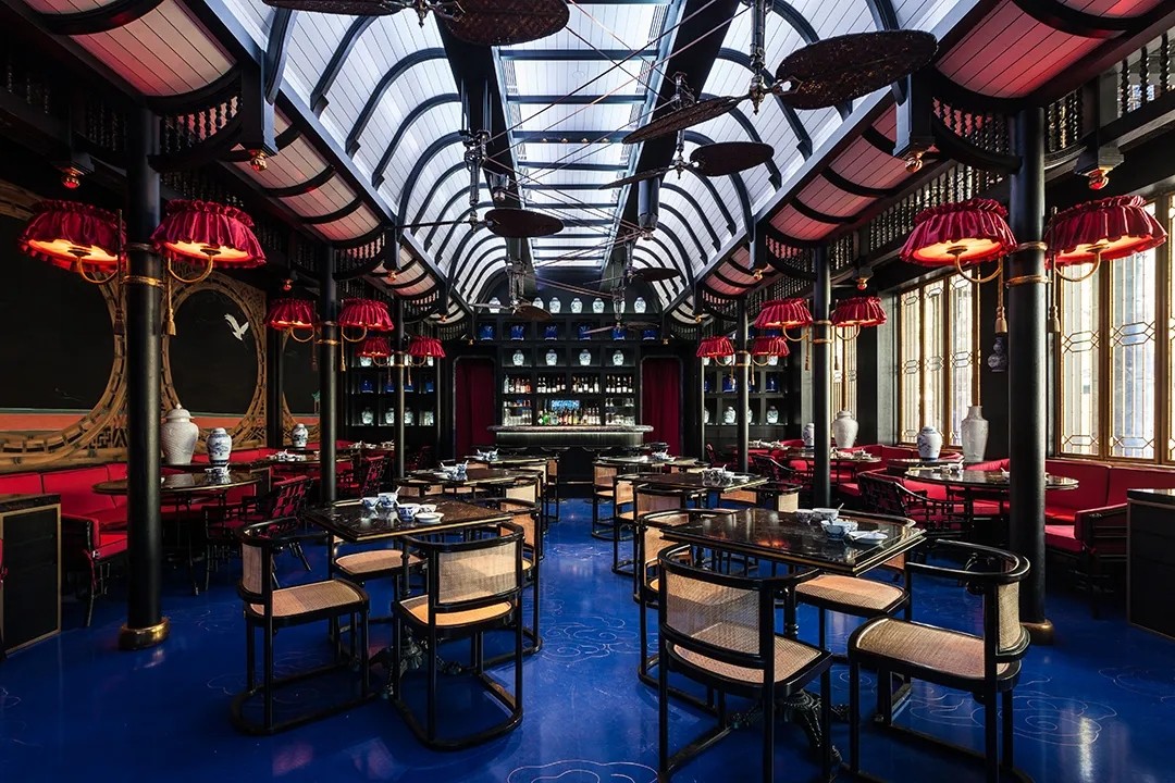 有情调的成都茶楼装修设计效果图