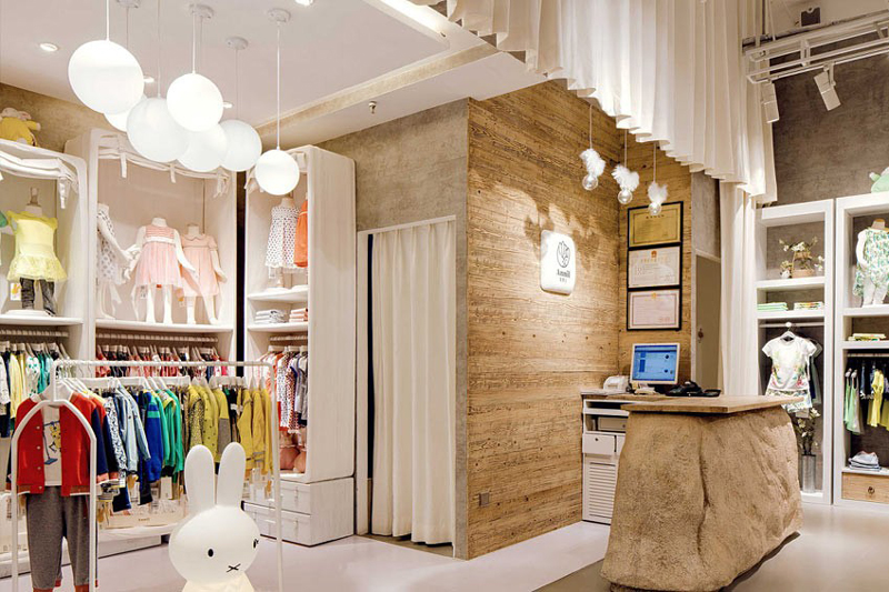 童装店收银台创意装修效果图